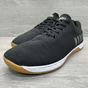 NOBULL Outwork Superfabric Men's Size 11.5 Training Shoes Sneakers Black White